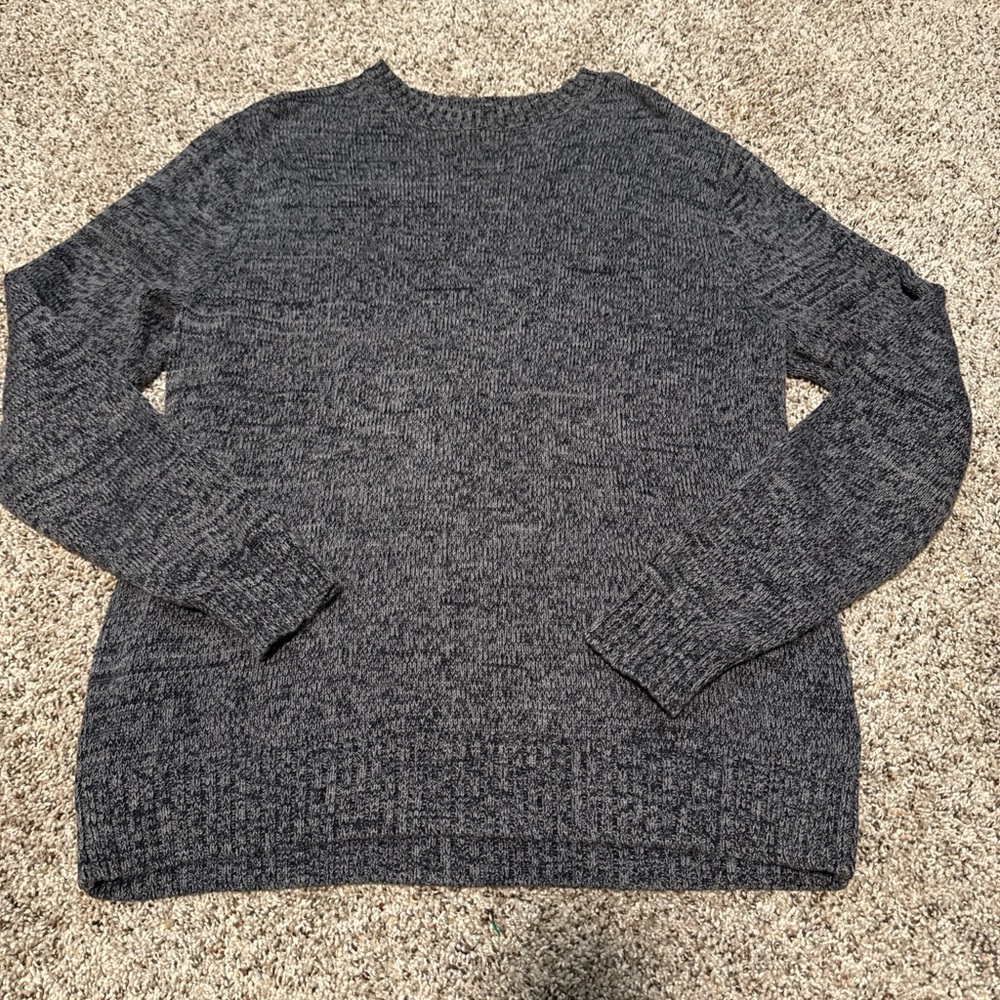 St. John's Bay Men's Charcoal Crewneck Sweater